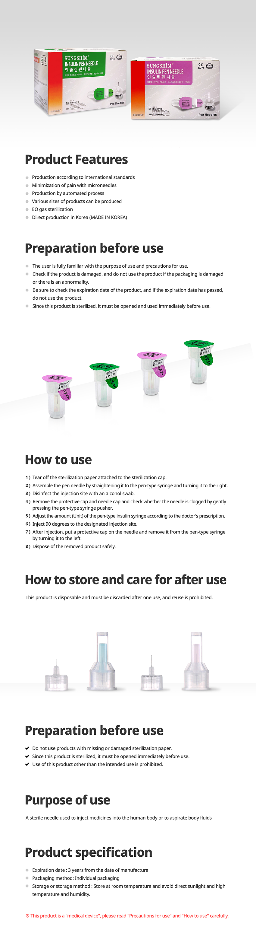 Saxenda Needle 32G 6 Dermics